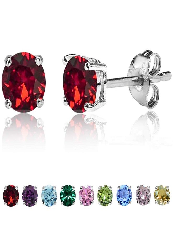 BQFIFE Small Stud Earrings for Women Sterling Silver 4mm Hypoallergenic - Image 1